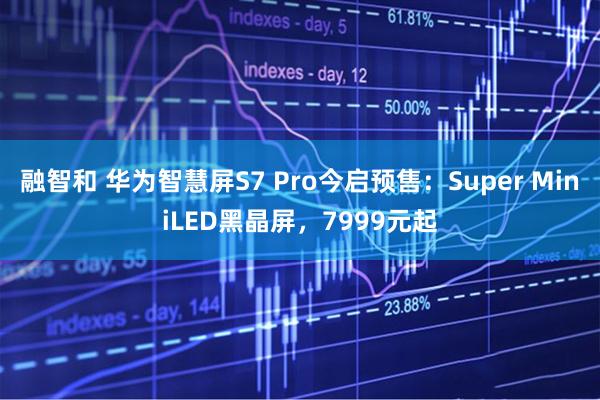 融智和 华为智慧屏S7 Pro今启预售：Super MiniLED黑晶屏，7999元起